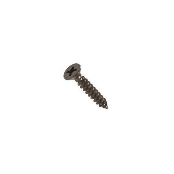 Newport Fasteners Wood Screw, #10, 1-1/2 in, Plain Case Hardened Steel Flat Head Phillips Drive, 5000 PK 827082-5000 - main